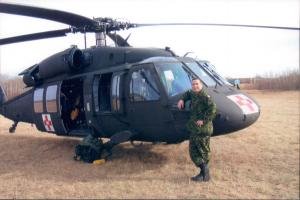 Major Allan Thibodeau M. D.